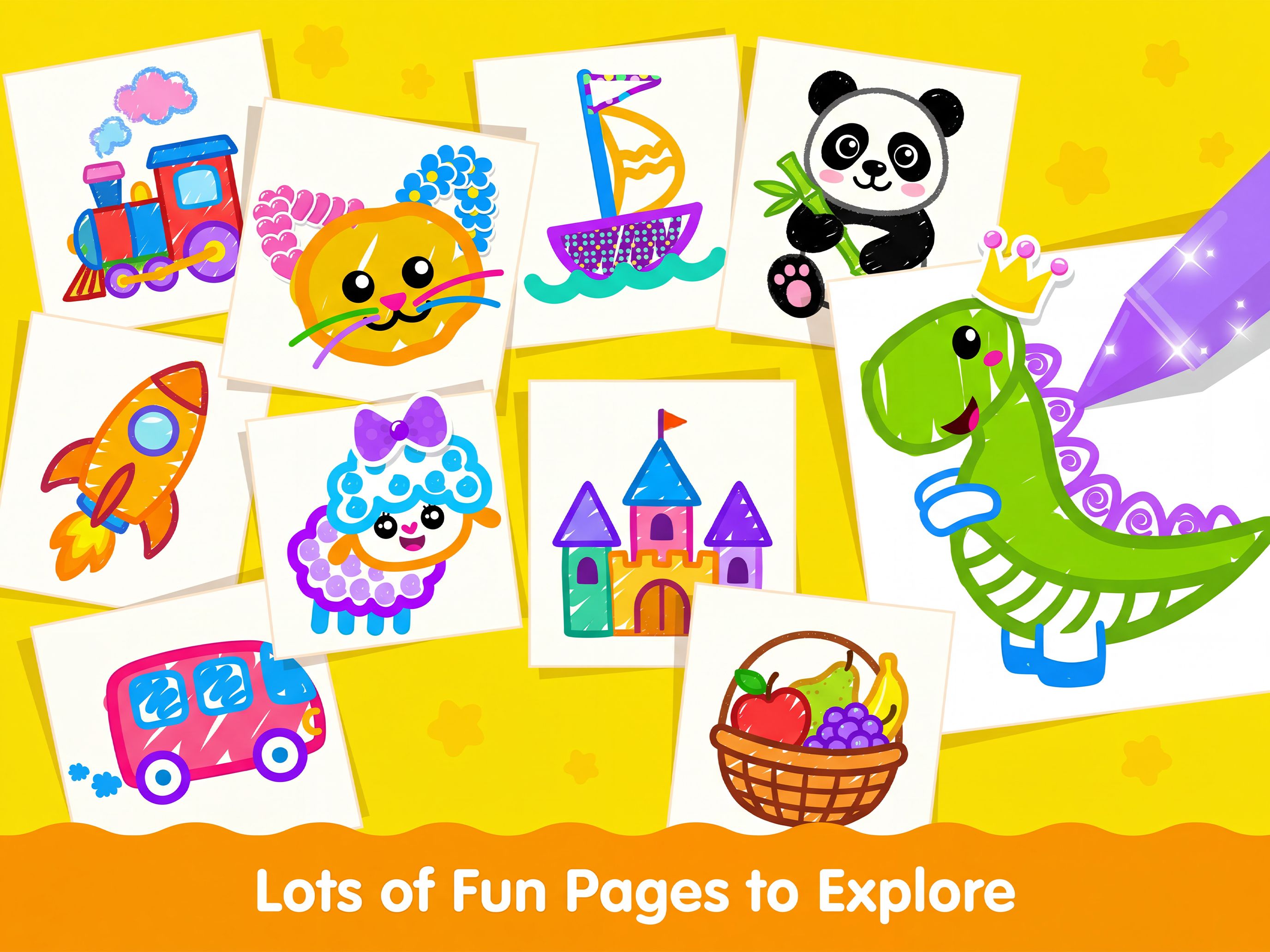 Lots of fun pages to explore