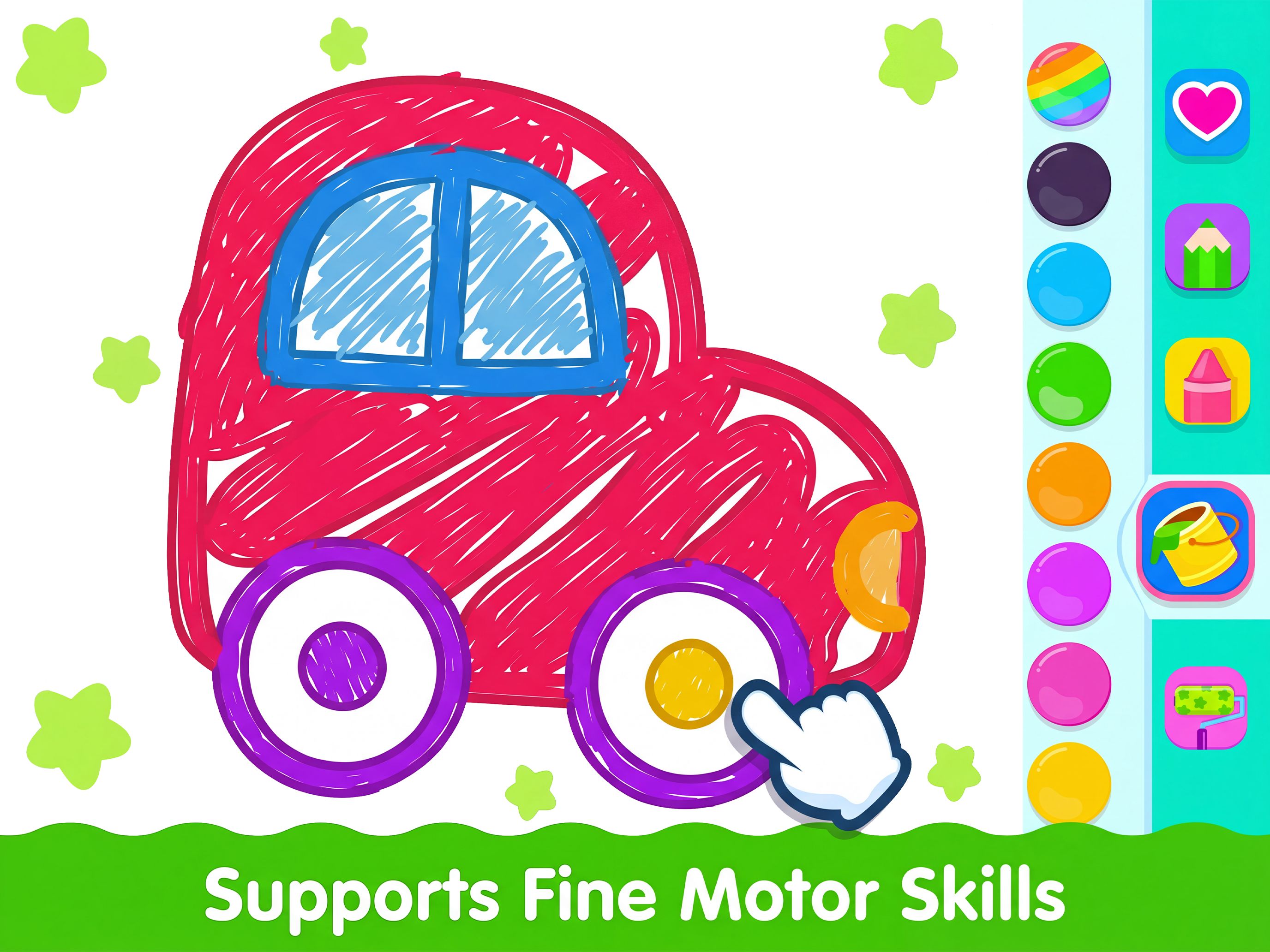 Supports fine motor skills