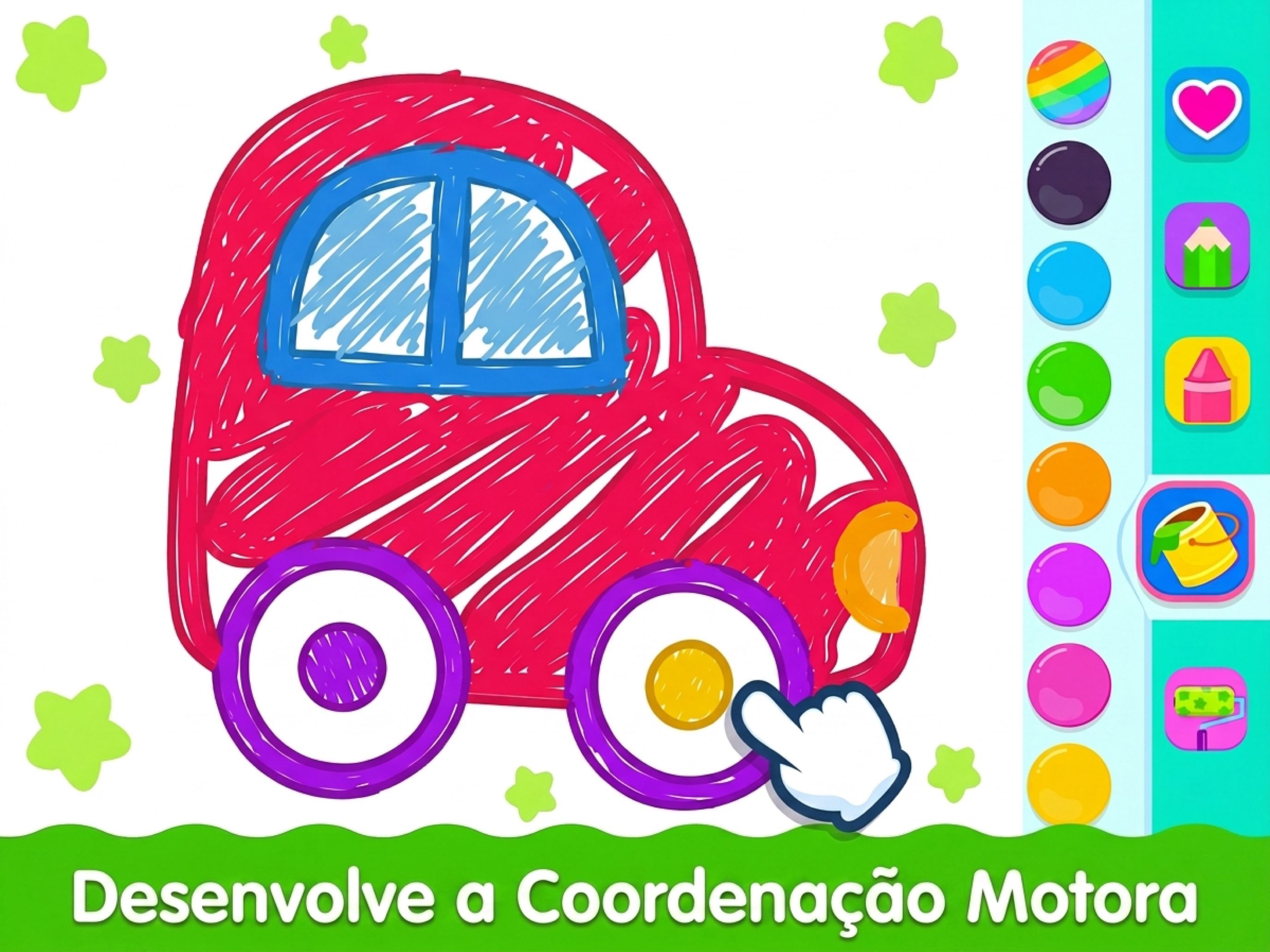 Desenvolve a motricidade fina