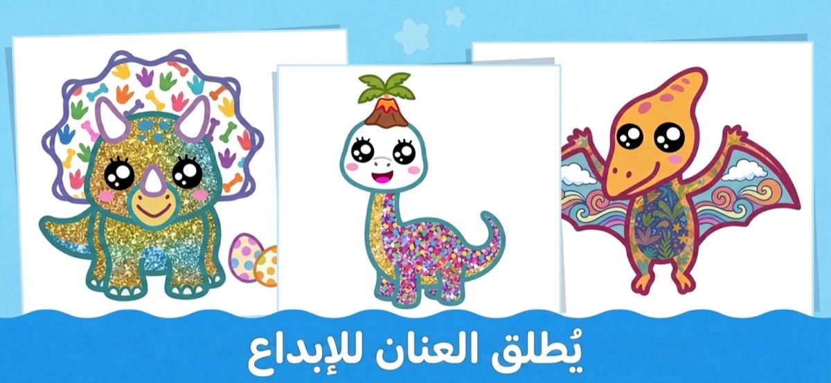 تطبيق تلوين يُطلق العنان لإبداع الأطفال — شاشة رسم صديقة للطفل