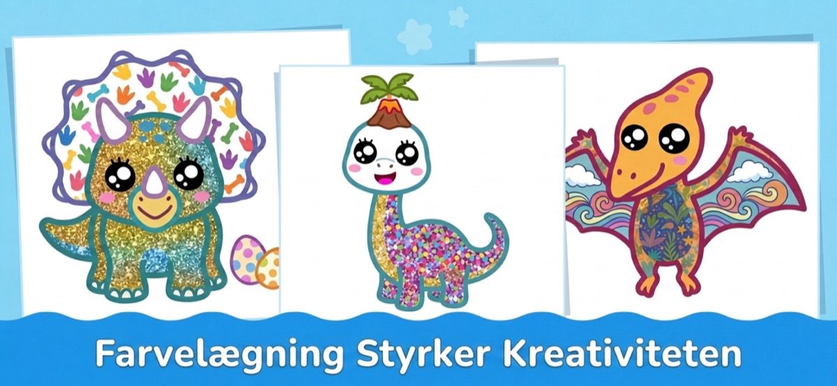 Male-app der styrker kreativiteten — børnevenlig maleskærm