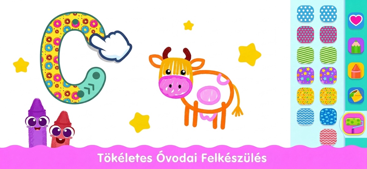 Óvodai és iskolai felkészülésre alkalmas színezőoldalak