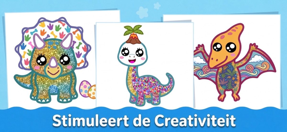 Kleur-app die de creativiteit stimuleert — kindvriendelijk schilderscherm
